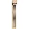 Ekena Millwork Funston Block Rough Sawn Bracket w/ Offset Brace, Douglas Fir, 6"W x 30"D x 38"H BKT0604X30X38FST05RDF - alternate 2